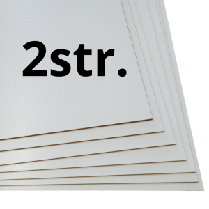 Płyta HDF Biała 2str. 3mm A4 (297x420mm) 100szt.