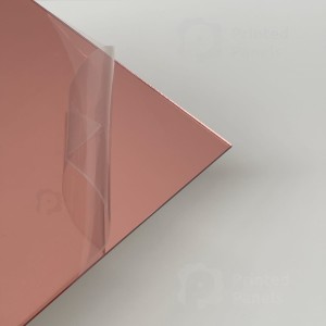 Plexi lustrzana Różowe Złoto  3mm 500x300mm 10SZT.