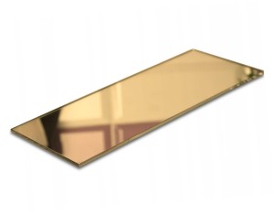Płyta Plexi złote lustro 3mm 600x400mm